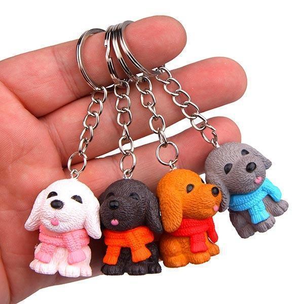 キーホルダー かわいい 犬 トイプードル チャーム キーリング 海外最新 キーホルダー かわいい 犬 トイプードル チャーム キーリング 海外最新