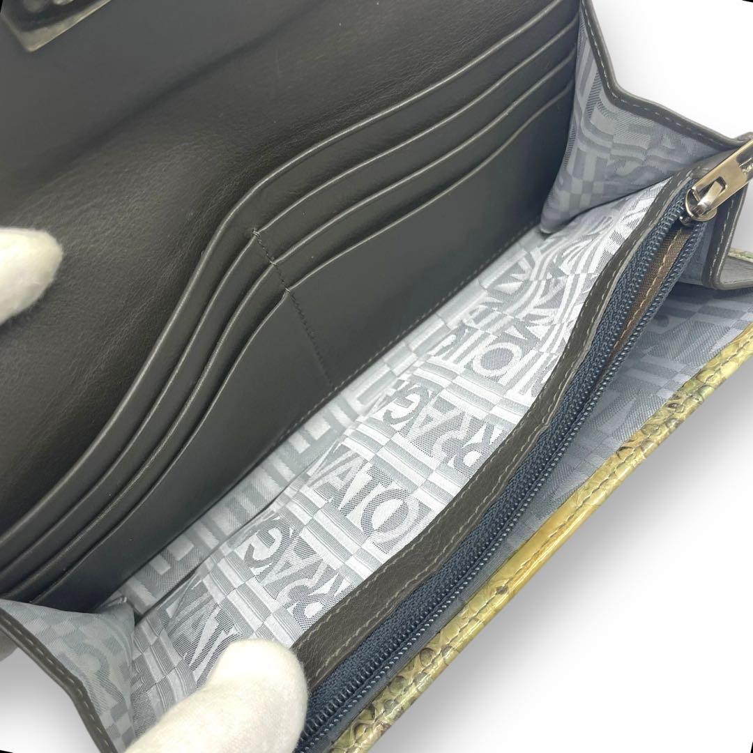 美品☆サルヴァトーレフェラガモ 長財布 レザーウォレット