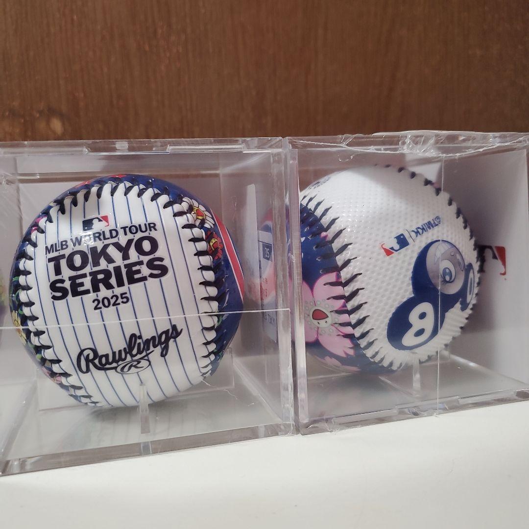 村上隆　mlb　レプリカボール　カブス　ドジャース