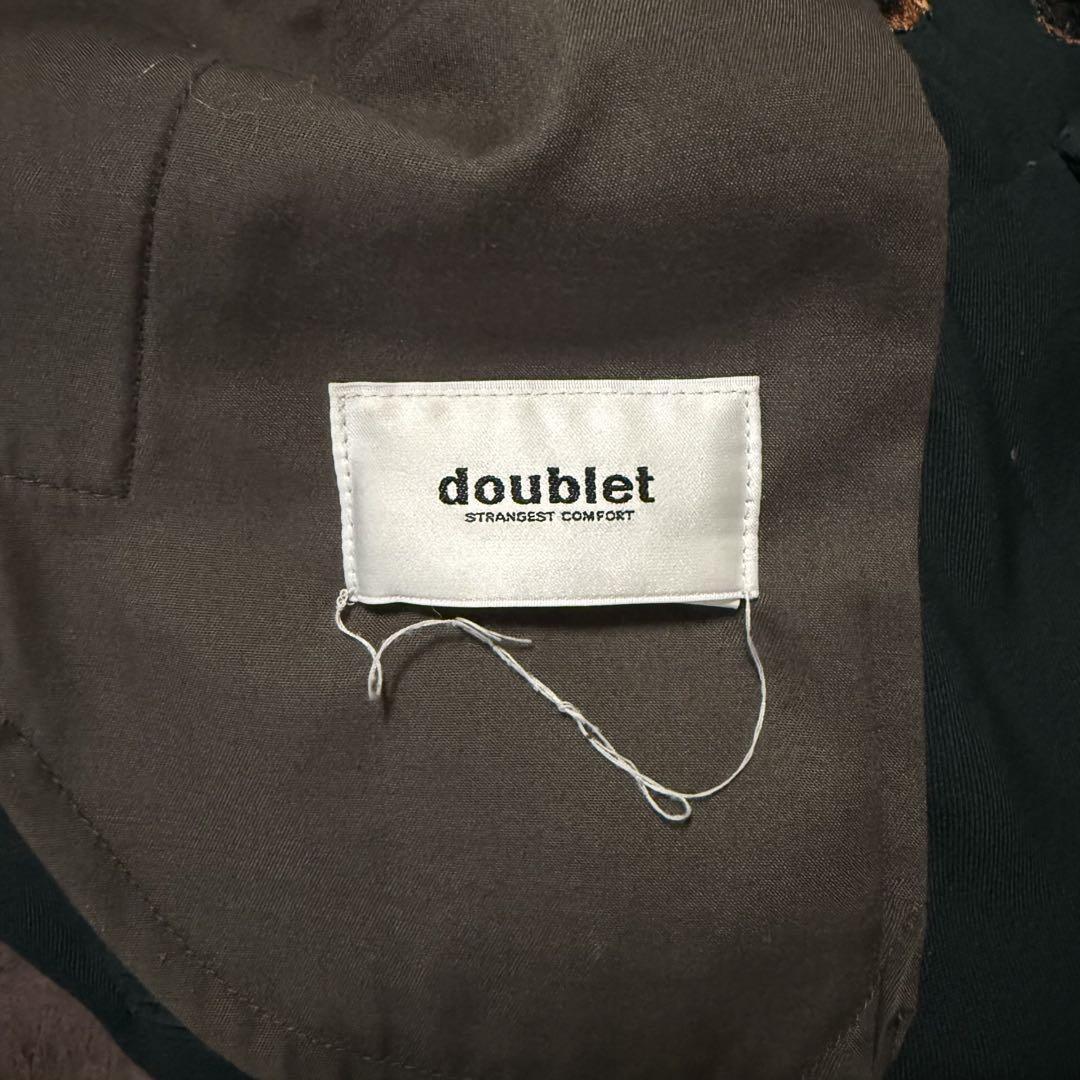 パンツ doublet 22AW BURNIG EMBROIDERY TROUSERS