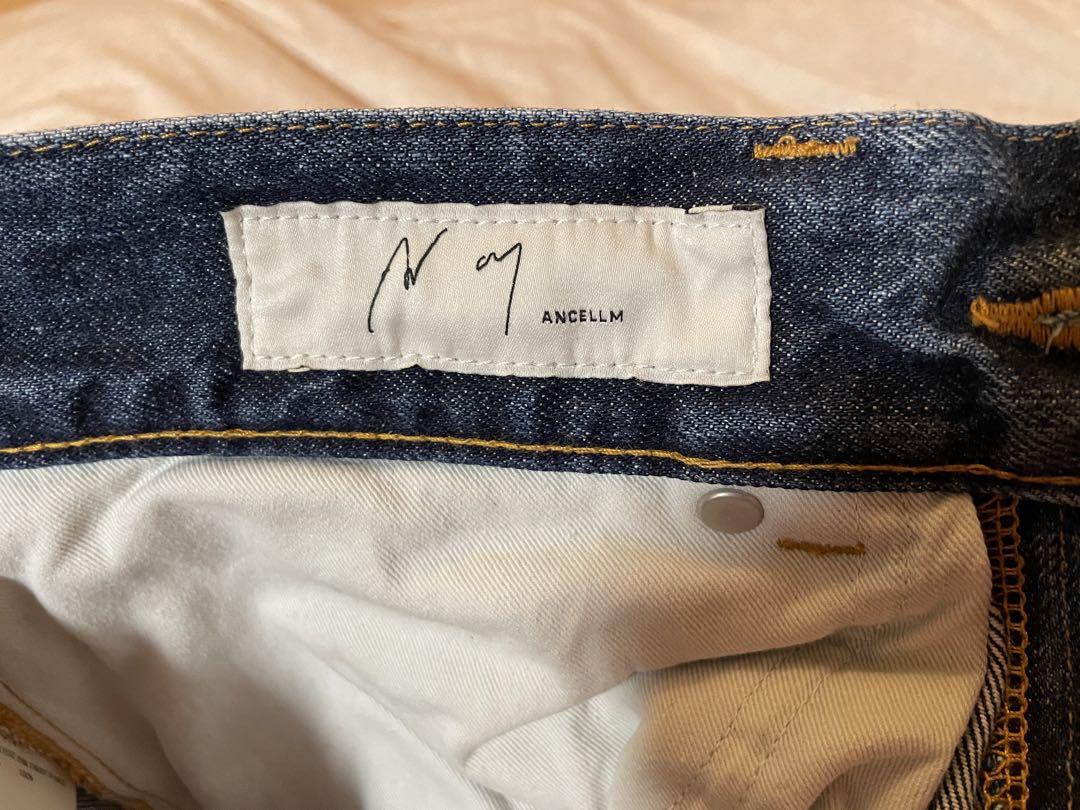 ancellm 24ss crash denim 画像3