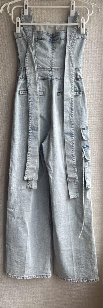 andmary nicola ribbon denim allinone - メルカリ