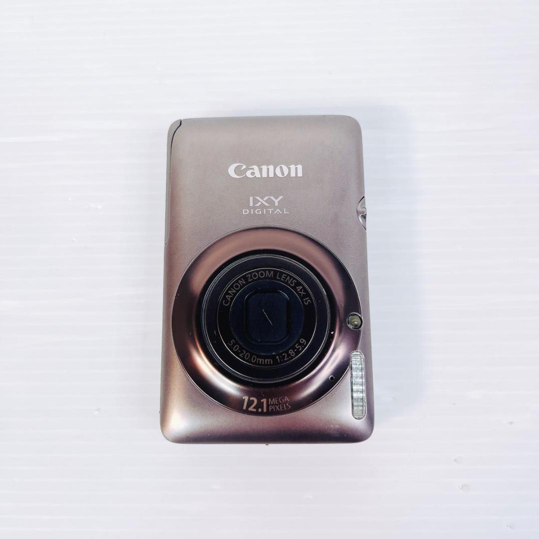 良品 Canon IXY220IS コンパクトデジタルカメラ ブラウン