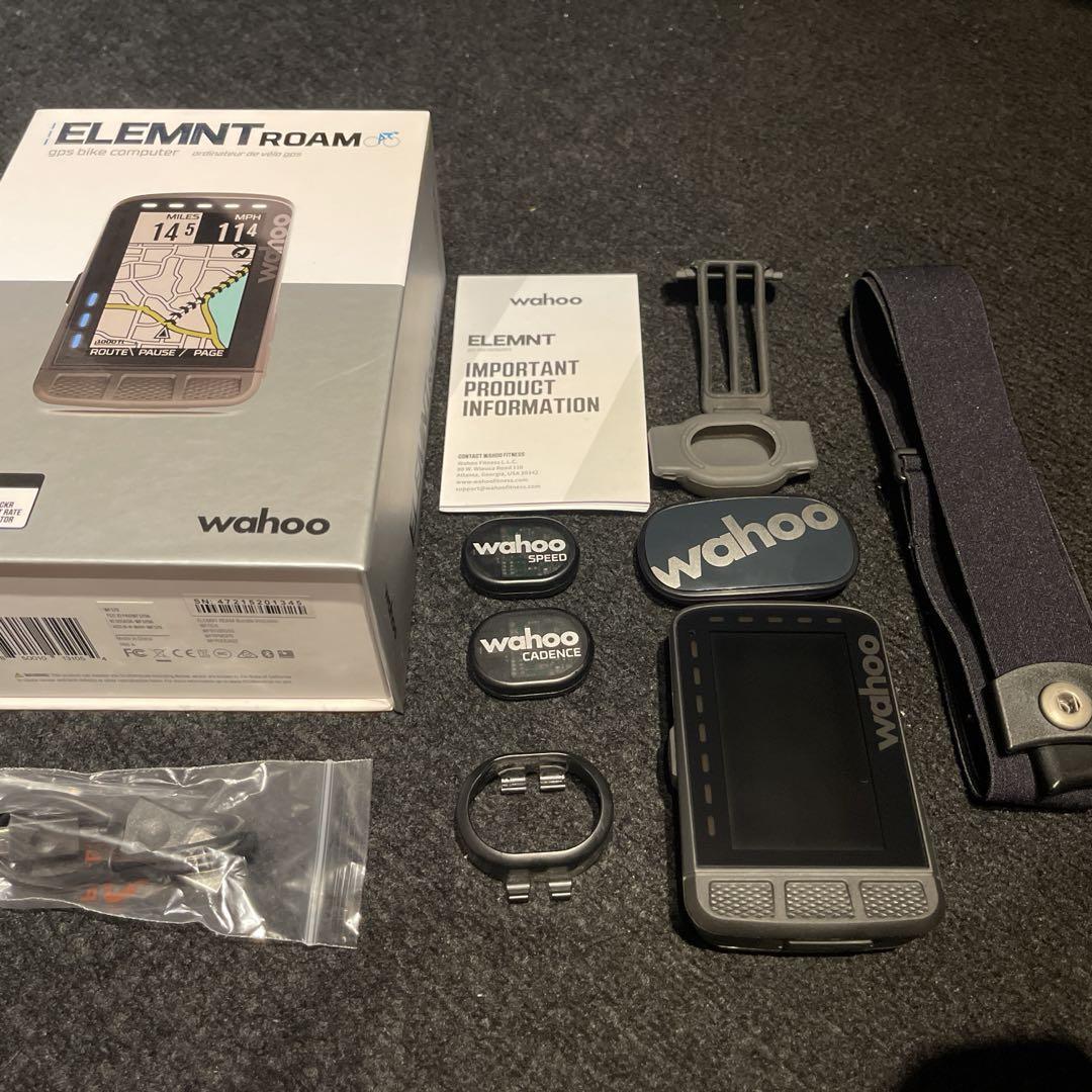 ワフーエレメントローム　wahoo ELEMENT ROAM  その他センサー