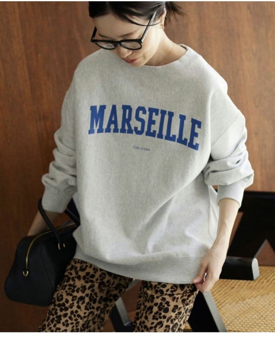MARSEILLE ロゴスウェット SIZE SLOBE IENA
