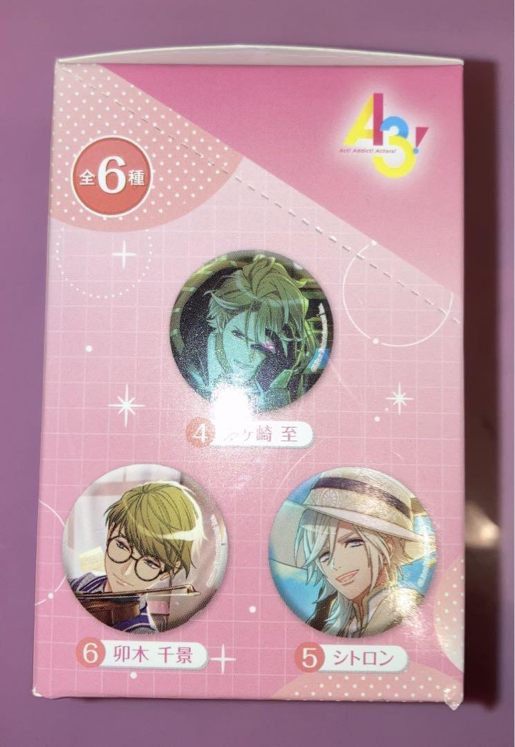 A3! キャラバッジコレクション 満開Feature 開花前 春組 BOX⑤