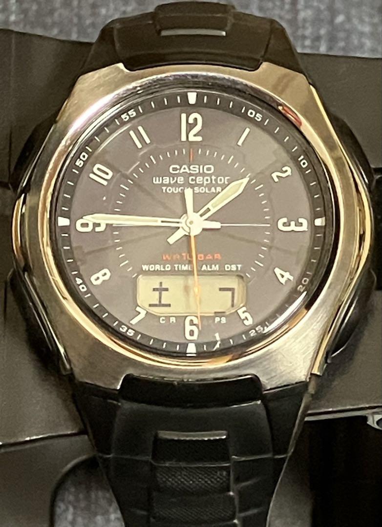 美品　CASIO カシオ　ウェーブセプター　WVA-430J-1AJF