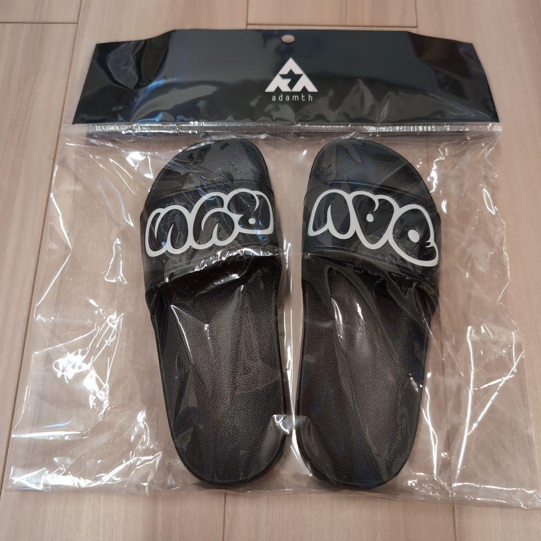 新品！davryu logo SANDALS ダブリュー ブラック 24cm