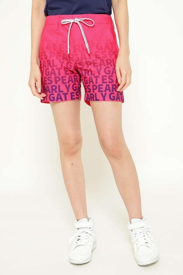 大特価好評 パーリーゲイツ 総柄 ショートパンツ ロゴ グラデーション レディース 1 lCuW2-m43411369873 好評人気
