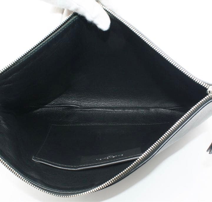 Y1424 美品 バレンシアガ エブリデイ レザー クラッチバッグセカンド