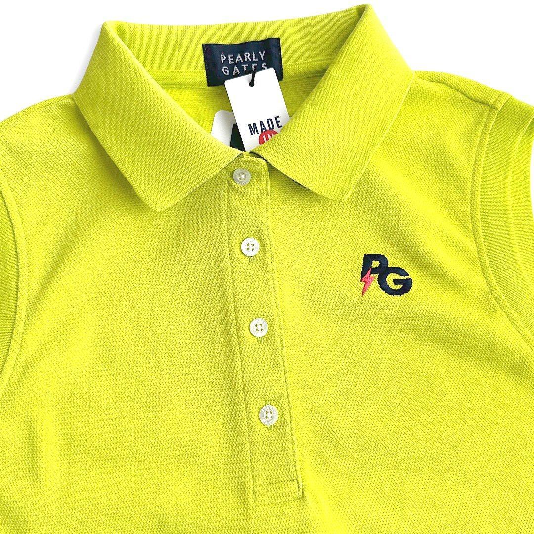 239 パーリーゲイツ 定価18700円 日本製 ノースリーブポロシャツ