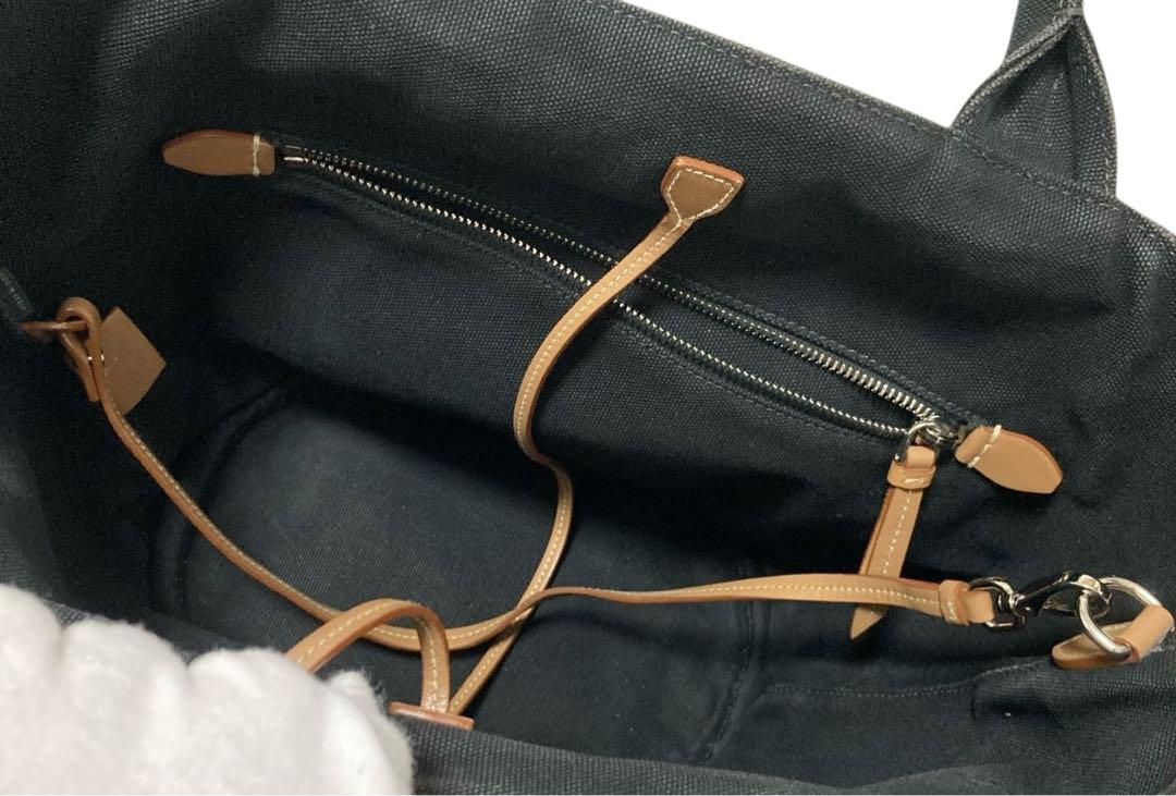 PRADA カパナ ファブリック NERO 2WAY トートバッグ ショルダー