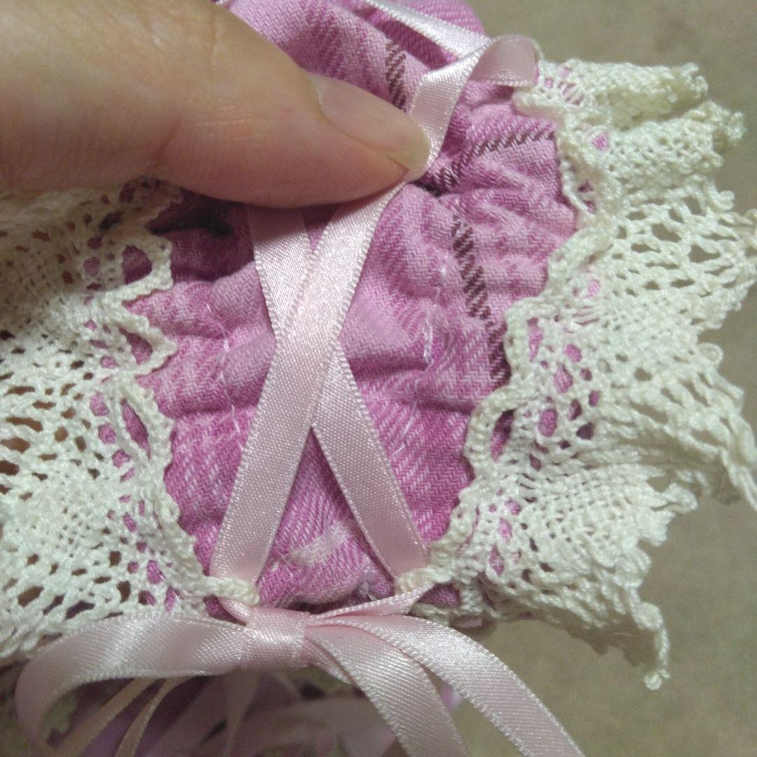 BABY タータンチェック 裾スカラップ ジャンパースカート - メルカリ