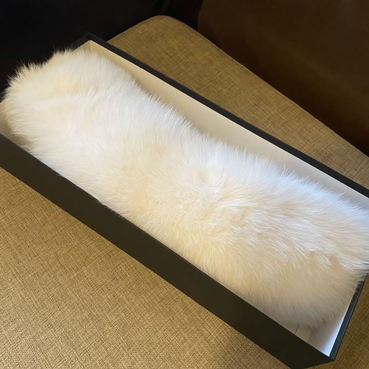 りします 成人式 SAGA FURS フォックス シャドー 日本製 CSK48-m43415818556 ファー ショール ✚レディース