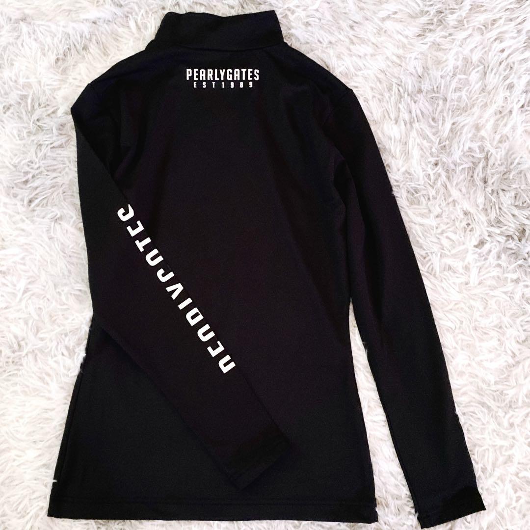 ♡美品♡PEARLY GATESアンダーシャツ　サイズO ブラック伸縮性