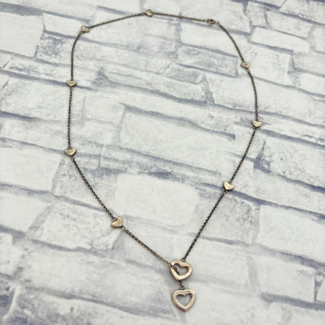 113.TIFFANY＆Co.ティファニー ハートリンク ラリアット ネックレス