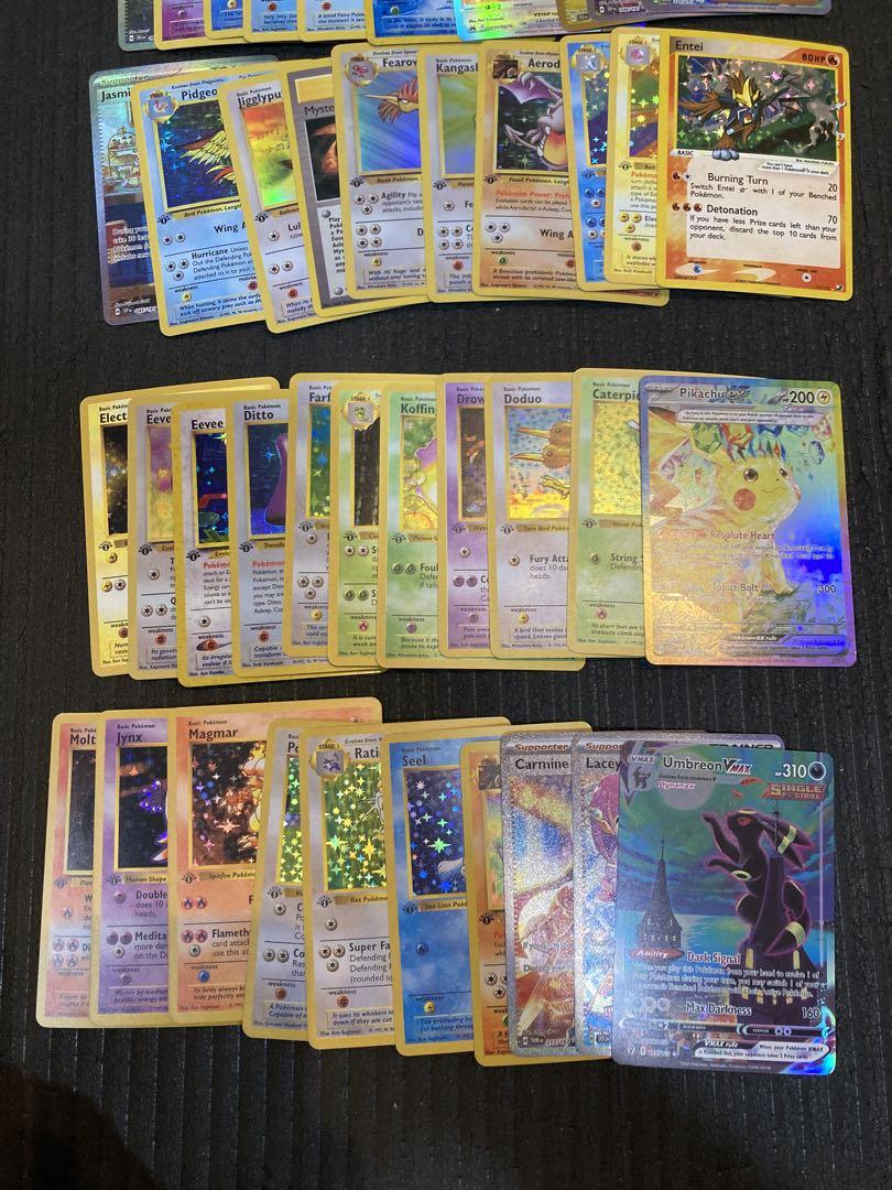 引退品　まとめ売り　ポケモンカードゲーム　英語版　キラ　SR HR 41枚