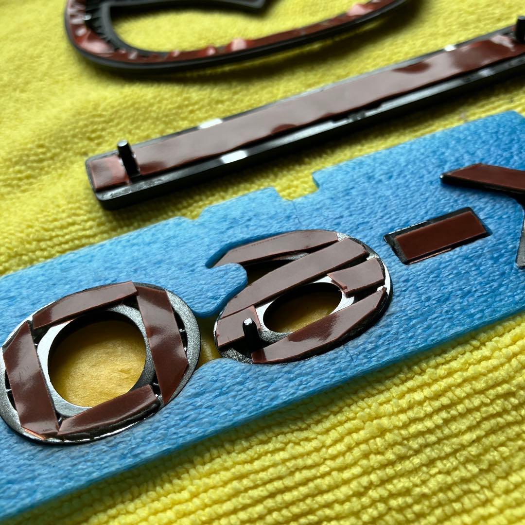 MAZDA CX-60スカイアクティブD マットブラックリアエンブレムセット BRIGHTFACE_UK