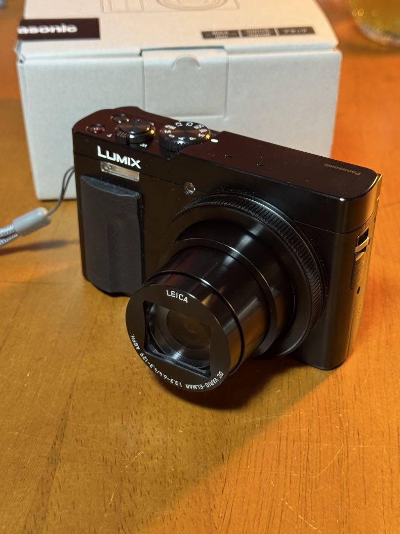 【美品】LUMIX TZ99 ブラック コンパクトデジタルカメラ