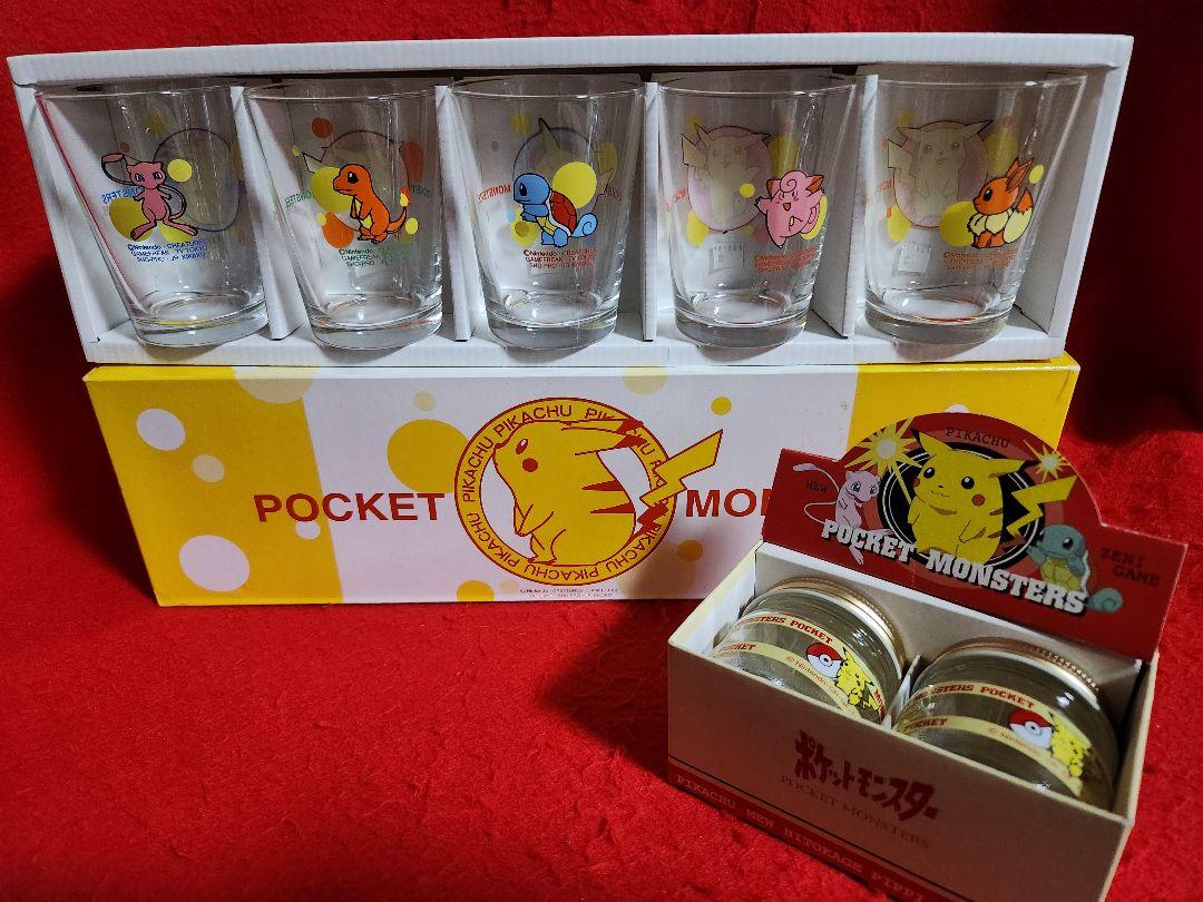 レトロ雑貨 ポケモンミニポットペア 6点 未開封5、検品のため