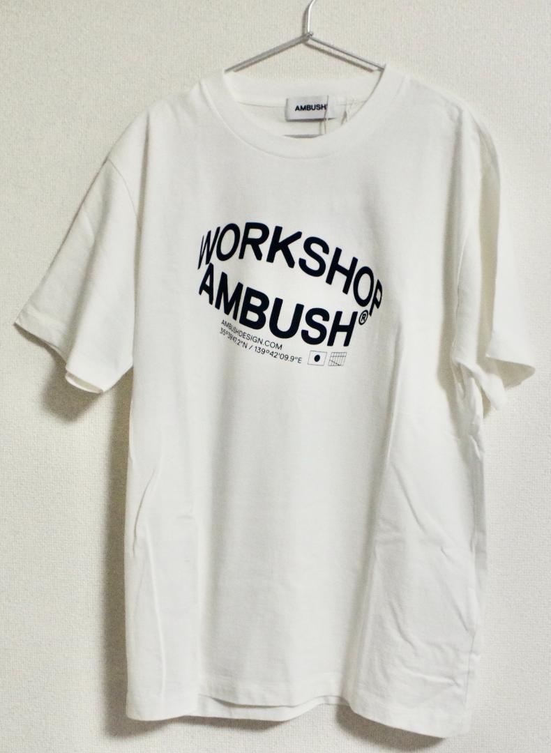 AMBUSH アンブッシュ Tシャツ・カットソー 白 3357224N0018 AMBUSH（アンブッシュ）Tシャツ・カットソー 白 サイズ:2(M位