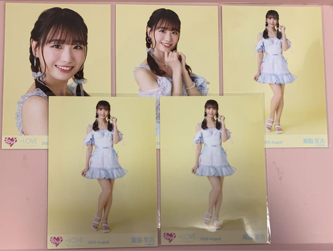 イコラブ 瀧脇笙古 まとめ売り 生写真 直筆 ミニフォト 缶バッジ ポストカード 画像8
