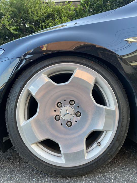 ベンツ純正 18インチ 18×8.5J/9.5J PCD112 66.6mm