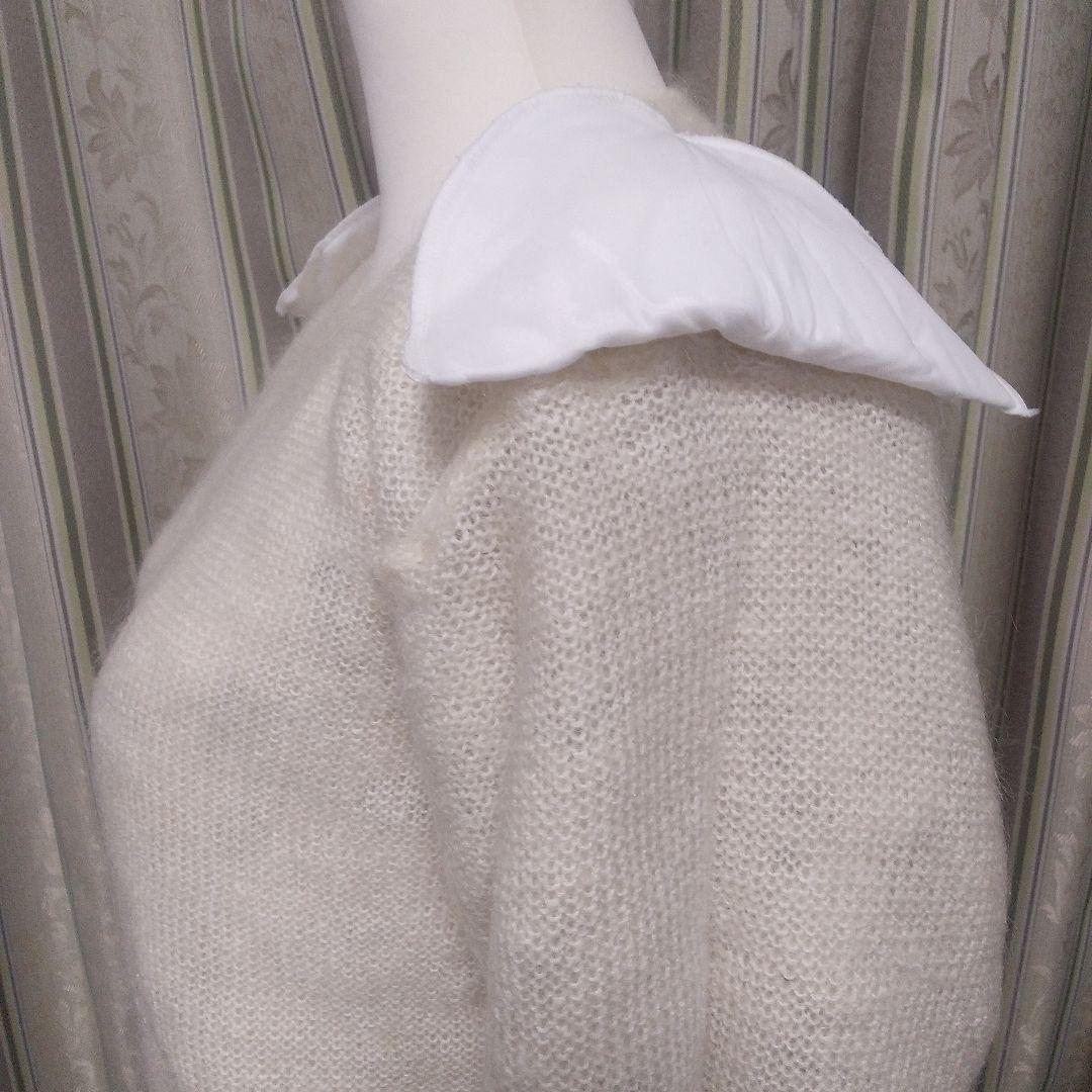 MOON  LIGHT・HAND KNIT・クリスマスが来たようなモヘアセーター