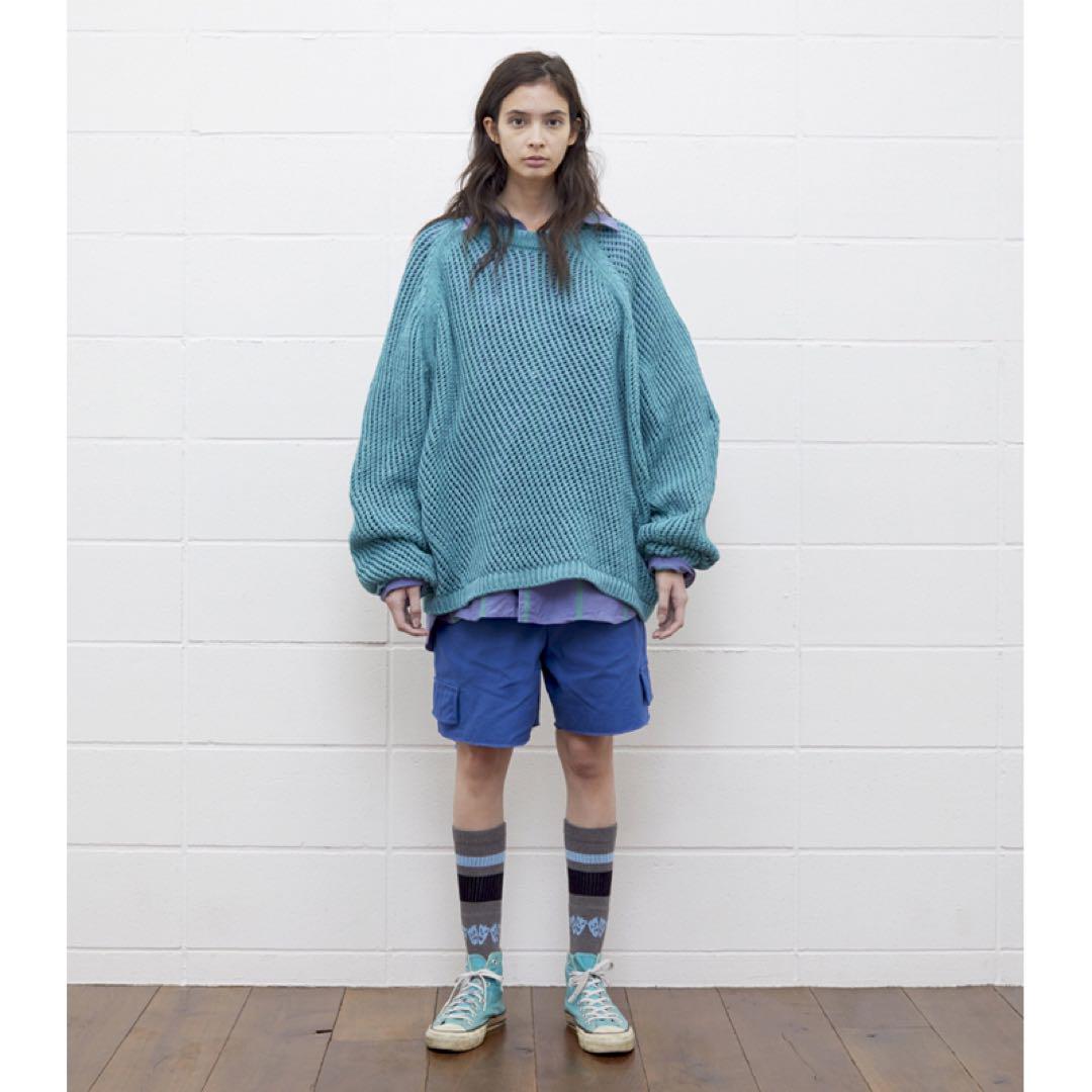 3G CREW NECK MESH KNIT アンユーズド