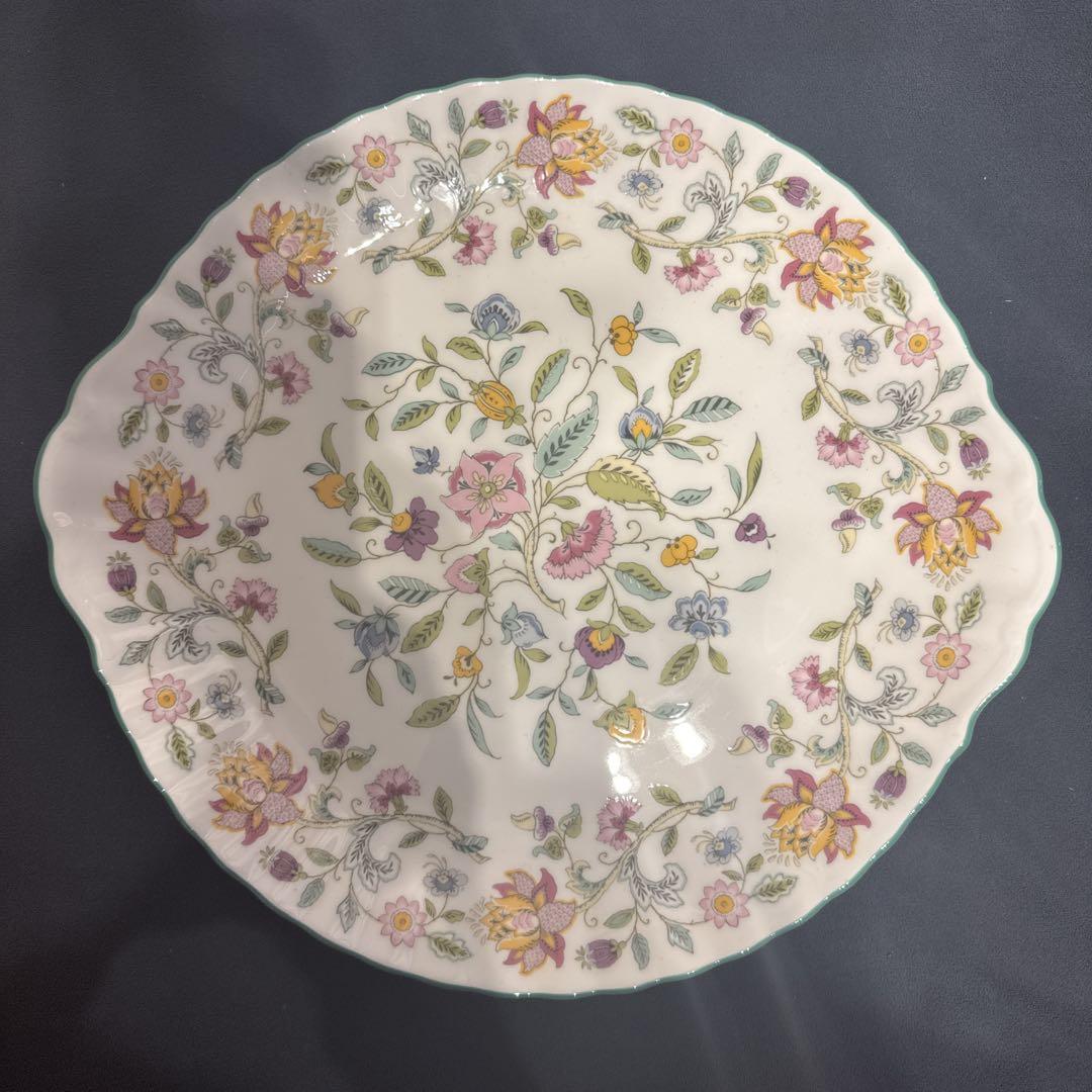 スペシャルオファ 新品未使用 箱無し メルカリ - 花柄皿 Hall Haddon Minton ミントン 食器