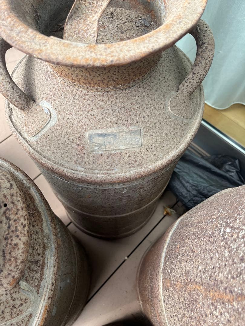 アンティークミルク缶 9個セット アンティークミルク缶 9個セット