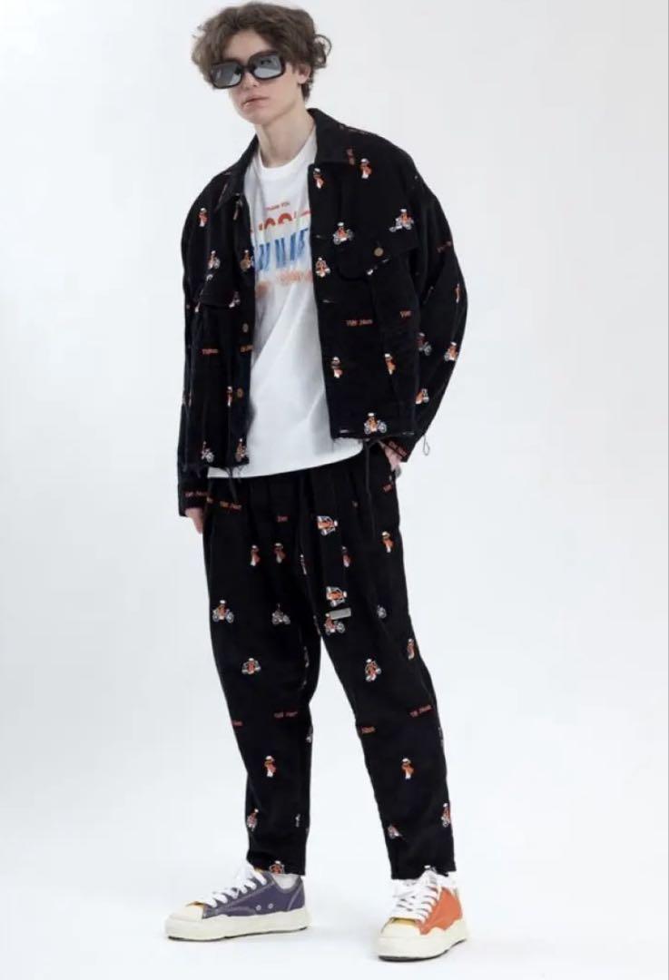 パンツ doublet VIETNAM EMBROIDERY WIDE