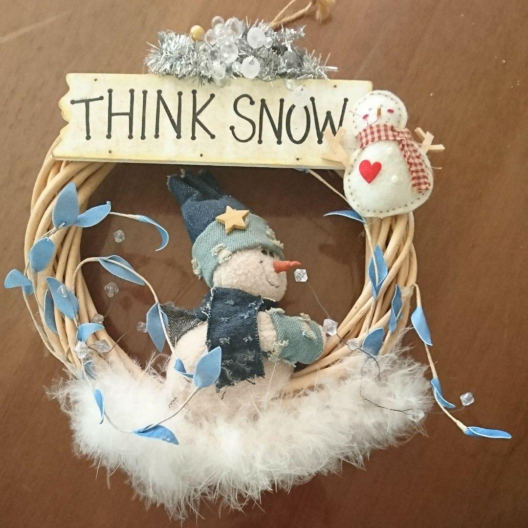 雪だるま リース