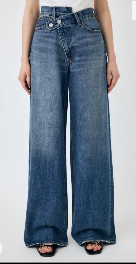 パンツ CROSS WAIST WIDE STRAIGHT