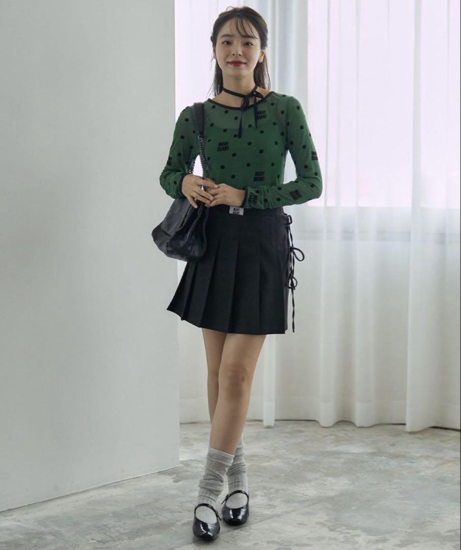 限定】MARY QUANT PUBLUX マリクワ フロッキーシアー トップス