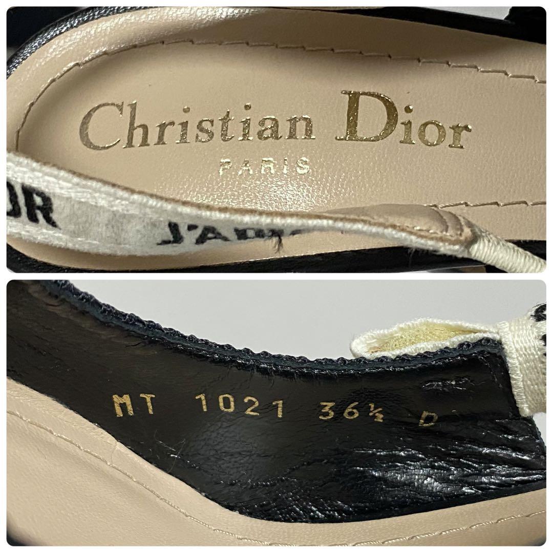 DIOR / J'Adior スリングバックパンプス ブラック 36.5