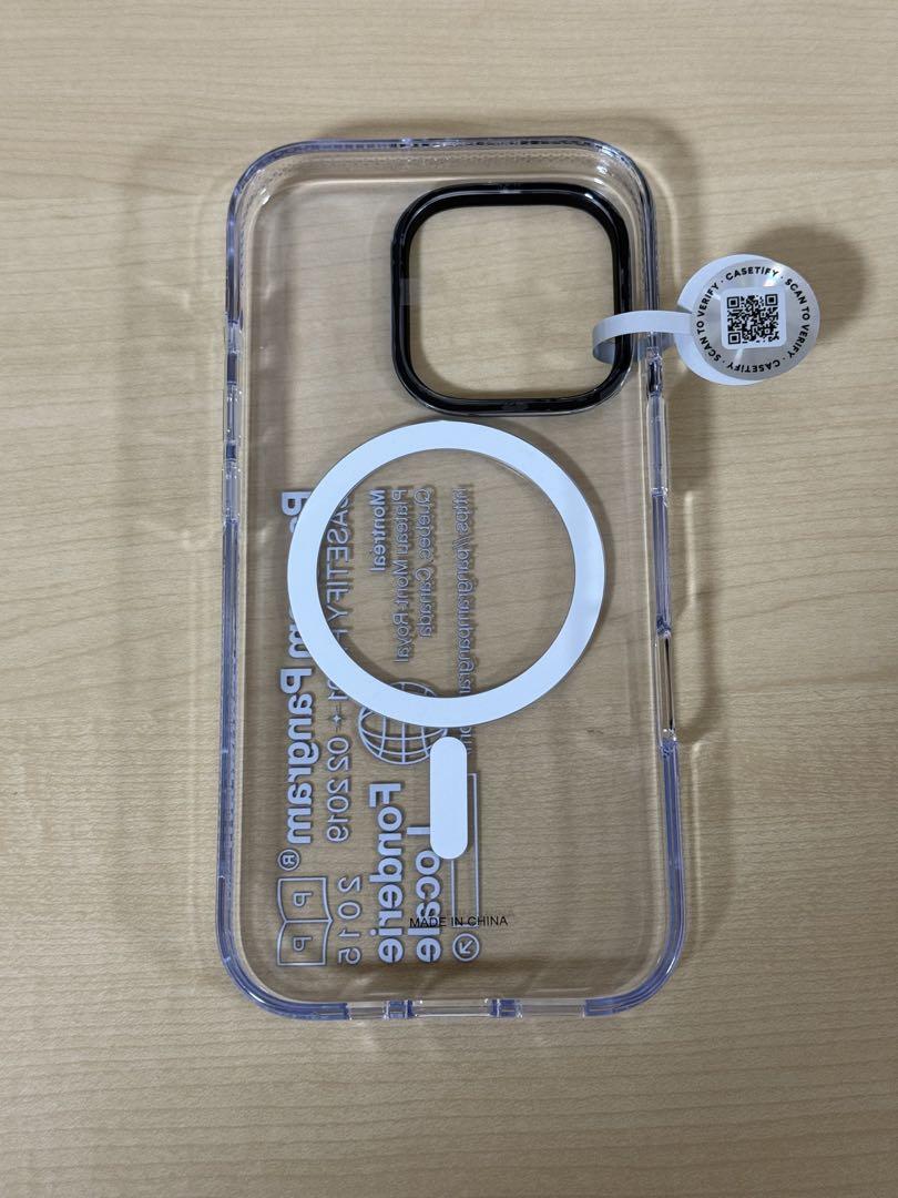 CASETIFYクリアケースiPhone16Pro新品未使用 即日発送