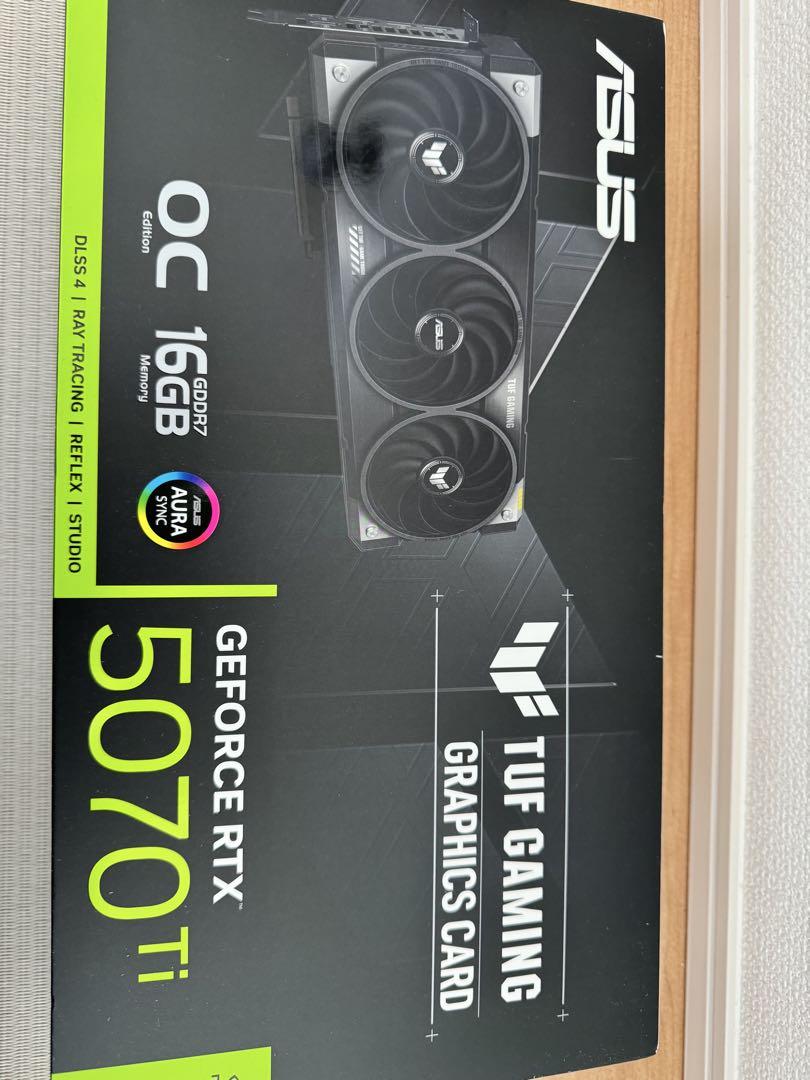 ASUS NVIDIA GeForce RTX 5070Ti 16GB