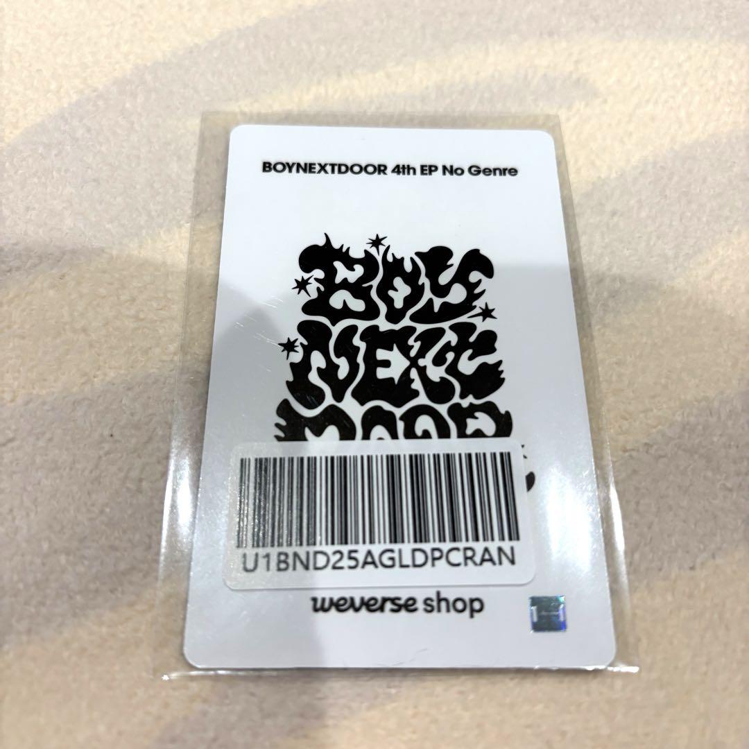 テサン BOYNEXTDOOR NoGenre weverse ラキドロ BOYNEXTDOOR No Genre weverse ラキドロ テサン - メルカリ