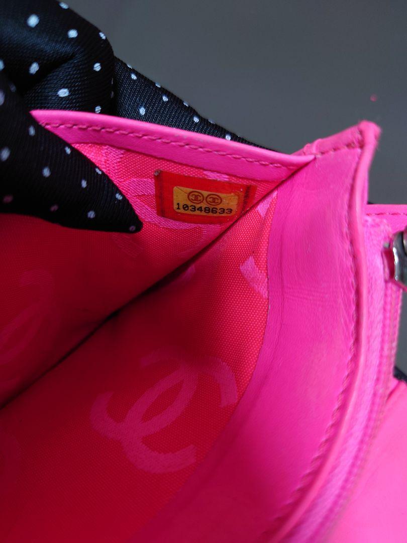 CHANEL カンボンライン 長財布