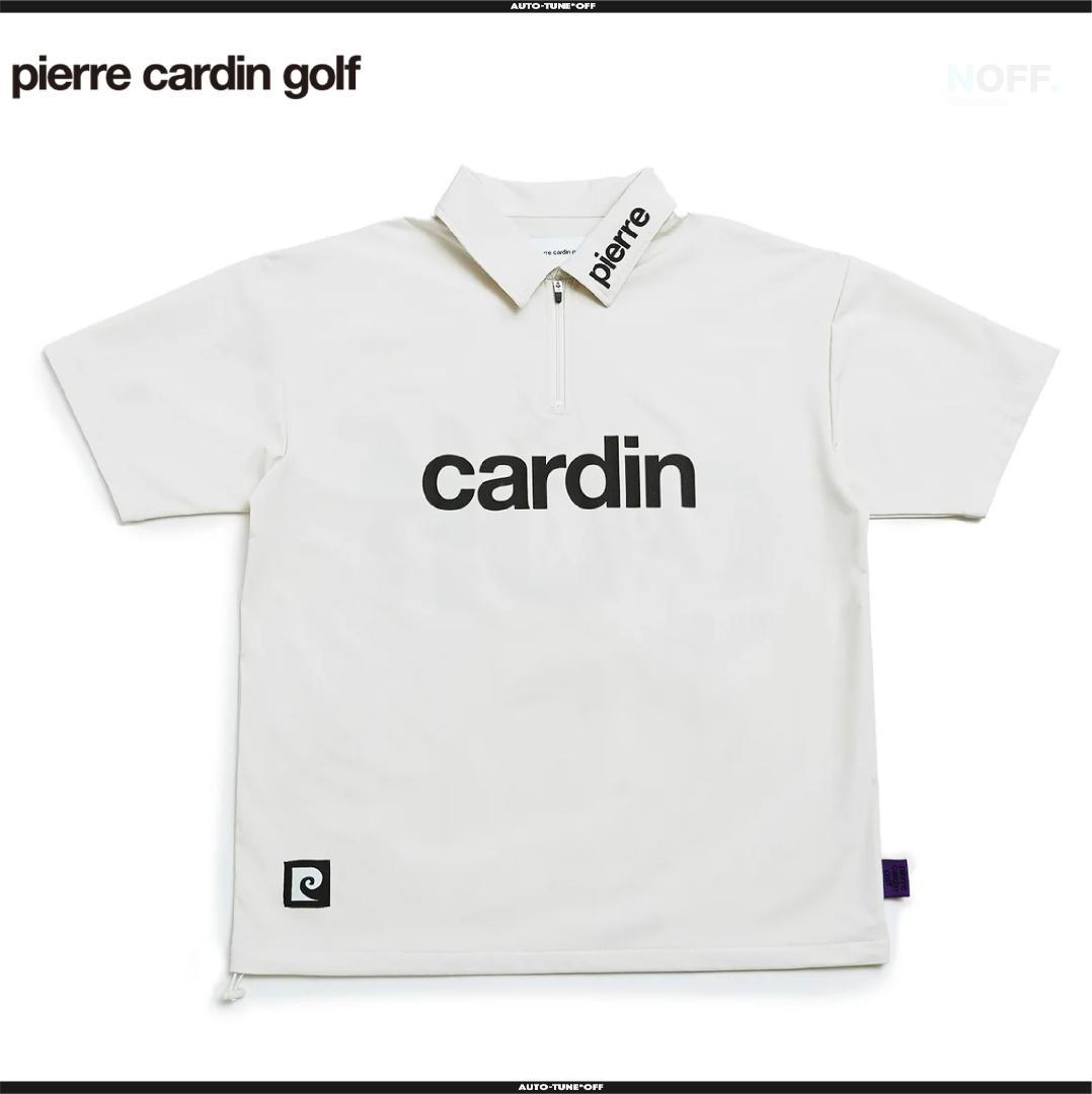 pierre cardin golf ゴルフシャツ ホワイト XLXL(LL)・pierre cardin