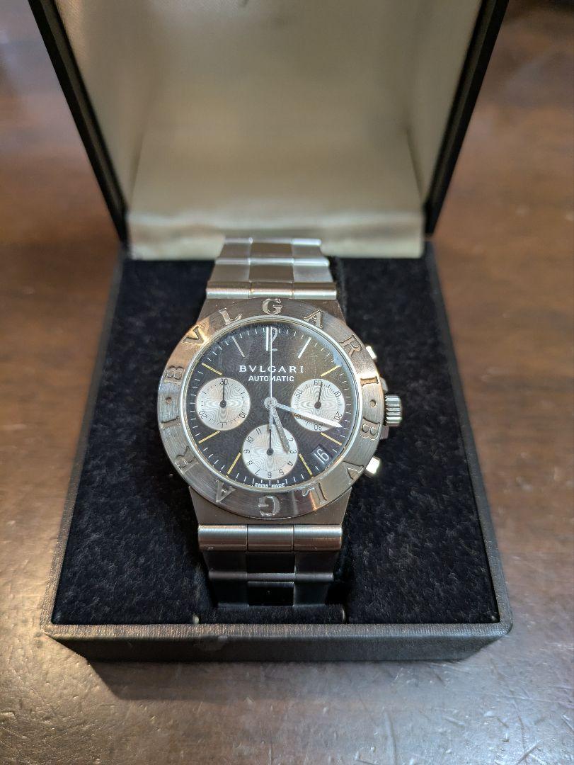 BVLGARI　ディアゴノAUTO　CH35S D 3937　クロノグラフ