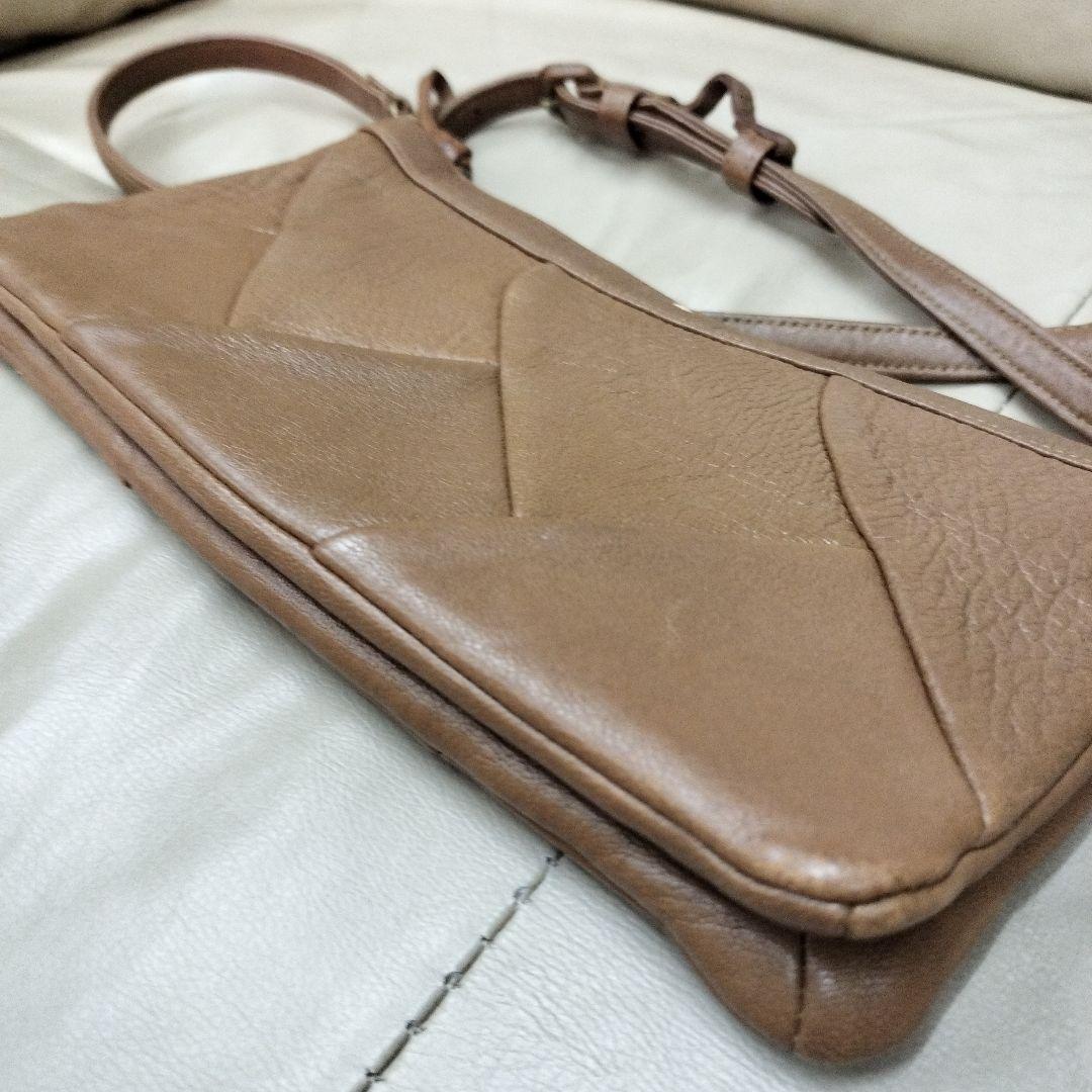 genten ゲンテン　ニットキルトお財布ショルダー　美品
