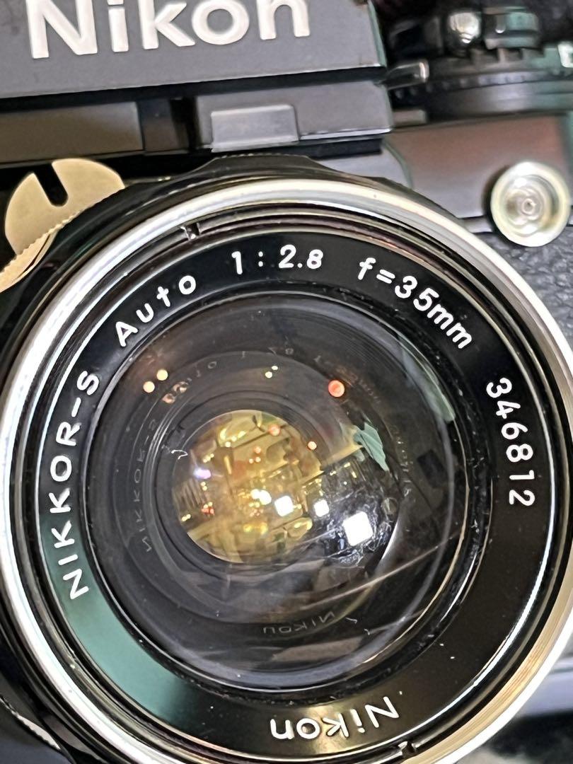 在庫処分セール Nikon F3 フィルムカメラ レンズ35mm f2.8 フィルムカメラ