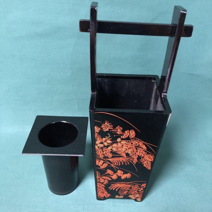 古道具　漆桶　花器　花入れ ke2529ca_1.jpg