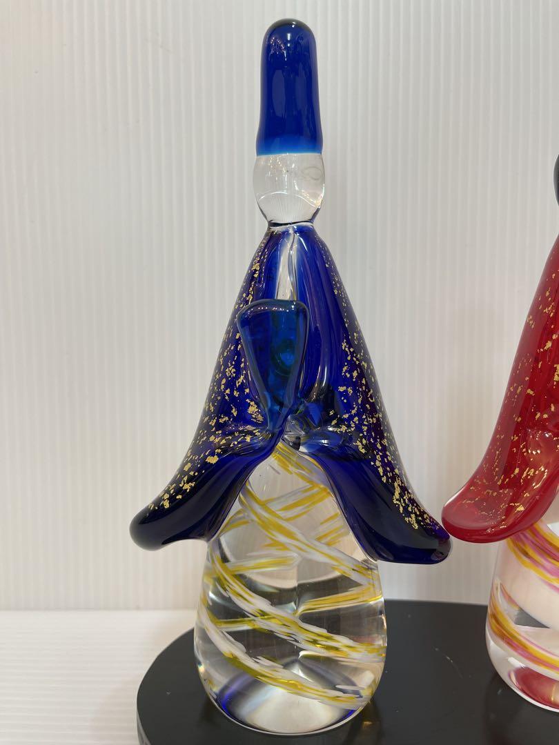 ガラス製ひな人形　マルティグラス　Multi Glass　雛人形 マルティグラス Multi Glass 雛人形 お雛様 ガラス細工 ガラス
