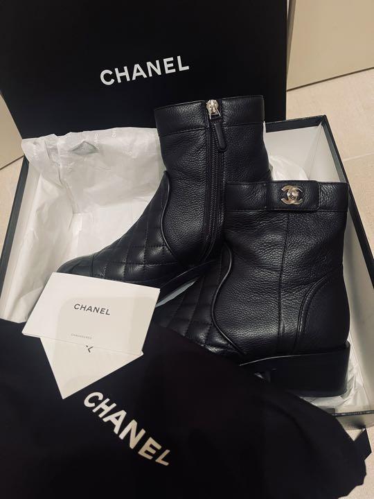 美品❣️CHANEL  ターンロック ブーツ❣️