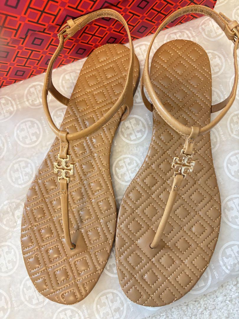Tory Burch ベージュ トングサンダル 24.5cm