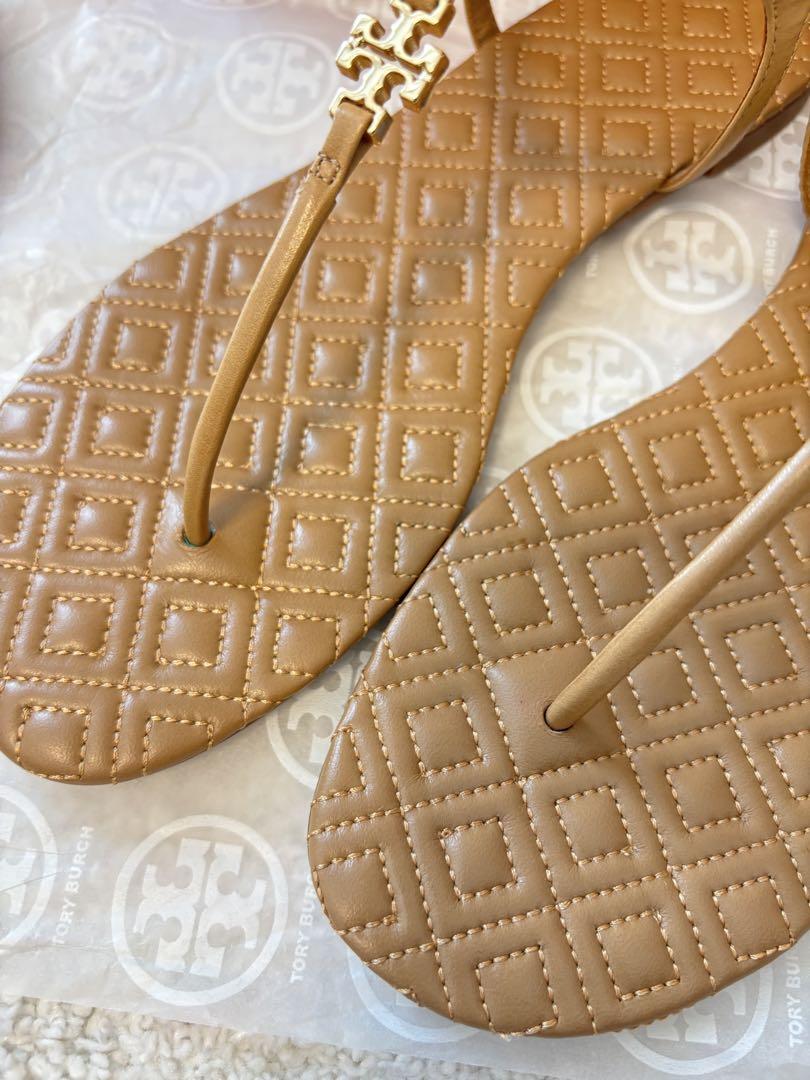 Tory Burch ベージュ トングサンダル 24.5cm