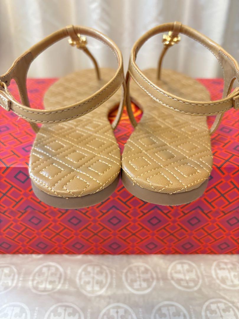 Tory Burch ベージュ トングサンダル 24.5cm